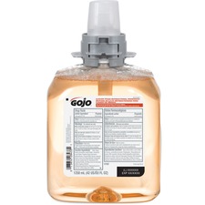 Soap Refill, Antibacterial, Foam, f/FMX-12, 1250ml, Amber