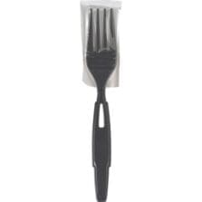 Forks, Wrapped, SmartStock, 960/CT, Black