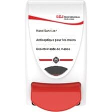 Dispenser, f/Sanitizer, 1 Liter, 4-9/10"x9-3/10"x4-3/5", WE