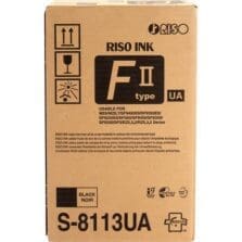 Ink Tubes, F II Type, Risograph EZ/RZ/SF5130, 2/CT, BK