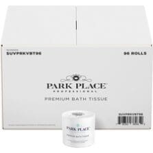 Bath Tissue, Embossed, 2-Ply, 420Sht/RL, 96RL/CT, Bright WE