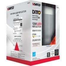Bulb, LED, BR40, 13W, 2700K, WarmWhite
