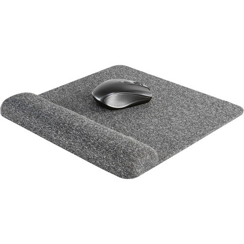 Premium Plush Mouse Pad, 11.8 X 11.6, Gray