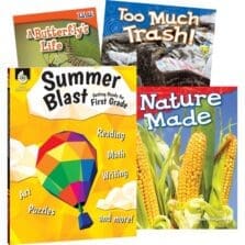 Learn At Home Books, Summer Science, w/Workbook, Grade 1, 4/ST