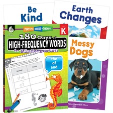 Learn At Home Books, High Frequency Words, Grade PK-K, 4/ST