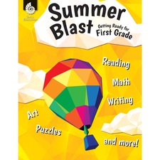 Summer Blast Workbook, Skills Practice, Grade 1