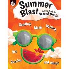 Summer Blast Workbook, Skills Practice, Grade 2