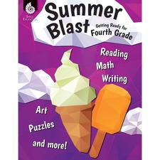 Summer Blast Workbook, Skills Practice, Grade 4