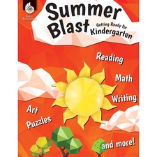 Summer Blast Workbook, Skills Practice, Grade K