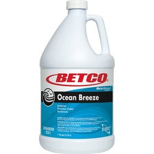 Deodorizer, Conc Liquid, Ocean Breeze, 1 Gal, Turquoise