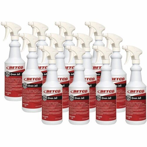 Degreaser, RTU, Lemon, f/Oven/Grills, 32oz, Amber