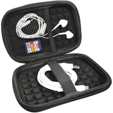 Mobile Storage Case, Small, 1-1/2"Wx4-1/2"Lx6-3/4"H, Black