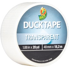 Duct Tape, Transparent, 1-9/10"Wx60'L, Clear