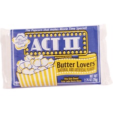 Microwave Popcorn, Butter Lovers, 2.75 oz, 36/CT, Multi
