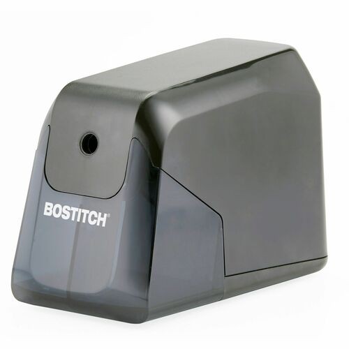 Pencil Sharpener, Battery Operated, 3-1/10"x6"x4-3/10", BK