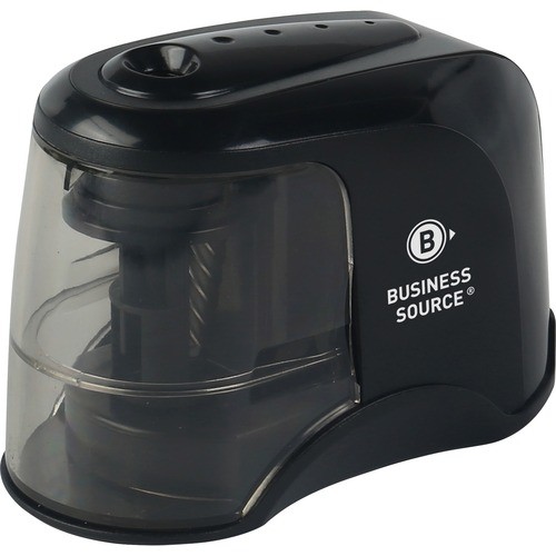 Pencil Sharpener, Electric, 3-2/5"x6-3/10"x2-4/5", Black