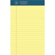 Writing Pad, Premium, 5"x8"x0.2", 50Sh/Pad, 1 DZ, Canary