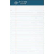Writing Pad, Premium, 5"x8"x0.2", 50 Sh/Pad, 1 DZ, White