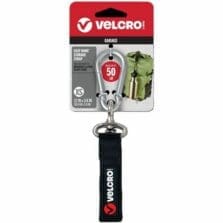 Strap, Easy Hang, 50 lb Cap, Extra Small, 1/2"x12", Black