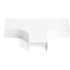 Tee Fitting - White - 1.80" Length - Acrylonitrile Butadiene Styrene (ABS) - 20 / Pack - TAA Compliant