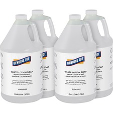 Soap, Lotion, 1 Gallon, 4/CT, White