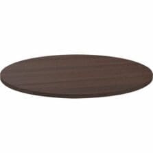Conference Tabletop, Box 1/2, Round, 42" Dia, Espresso