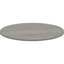 Conference Tabletop, Box 1/2, Round, 48" Dia, Weathered CCL