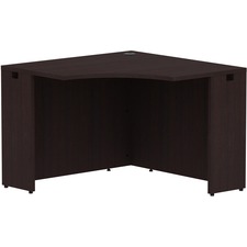 Corner Desk, 42"x42"x24"x29-1/2", Espresso