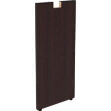 Credenza Half Leg,Credenza, 12"x1"x28-1/2", Espresso, 