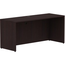 Credenza Shell, Laminate, 66"x24"x29-1/2", Espresso