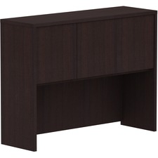 Hutch, w/Doors, 48"x15"x36", Espresso