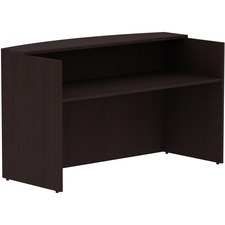 Reception Desk, 72"x36"x42-1/2", Espresso
