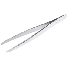 Tweezers, Nonsterile, 4"L, 12/CT, Stainless Steel