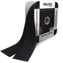 Fastener, Tape, Industrial Strength, 2"Wx25'Lx1/4"H, Black