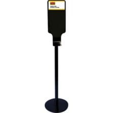 Stand,AutoFoam Dispensers, 59-1/4"H, Black