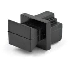 Supports Ethernet Port - Reusable - Polyvinyl Chloride (PVC) - White - 1 Each - TAA Compliant