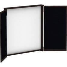 Presentation Cabinet, 47-1/4"x4-3/4"x47-1/4", Espresso