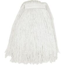 Wet Mop Refill, Rayon, Cut End, Narrow Band, 16oz, Natural