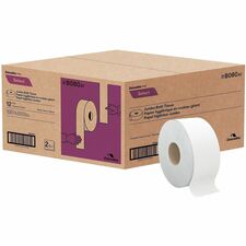 Bathroom Tissue, f/Jumbo Dispensers, 3.3"x500', 12RL/CT, WE