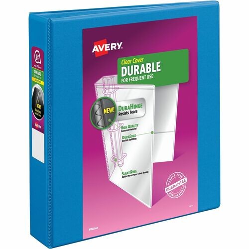 View Binder, Slant Ring, DuraHinge, 1-1/2" Cap, 6/CT, Blue