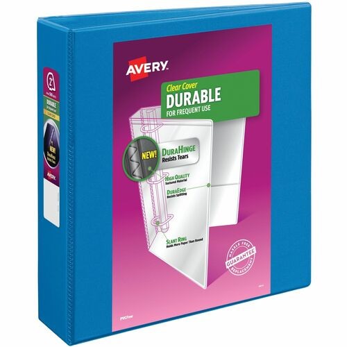 View Binder, Slant Ring, DuraHinge, 2" Cap, 6/CT, Dark Blue