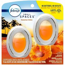 Air Freshener, Small Spaces, Hawaiian, 25oz, 2/PK, WE/OE