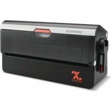 Non-Heat Laminator, Portable, Black/Chrome