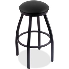 Stool, Wood, 19"x19"x30", Maple/Black