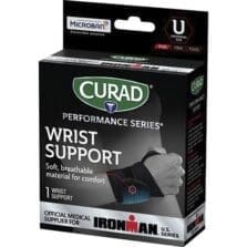 Wrist Support, Wraparound, Universal Size, 7"-11", Black