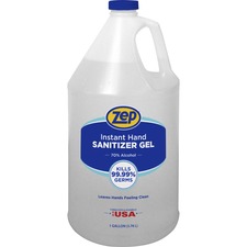 Hand Sanitizer, Alcohol-based, 1 Gal, Clear
