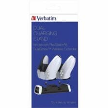 Charging Stand,PS5 Controllers, 1-2/5"Wx6"Lx2-2/5"H, BK