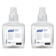Soap, Foam, f/CS6 Dispensers, 1200ml Cap, 2/CT, Clear