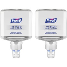 Hand Sanitizer, Gel, f/ES8 Touch-Free, VF Plus, 1200ml, 2/CT, CL
