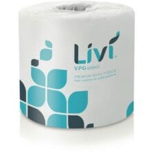Bath Tissue, 2-Ply, 500 Sht, 4-1/10"Wx3-3/4"L, 80/CT, White